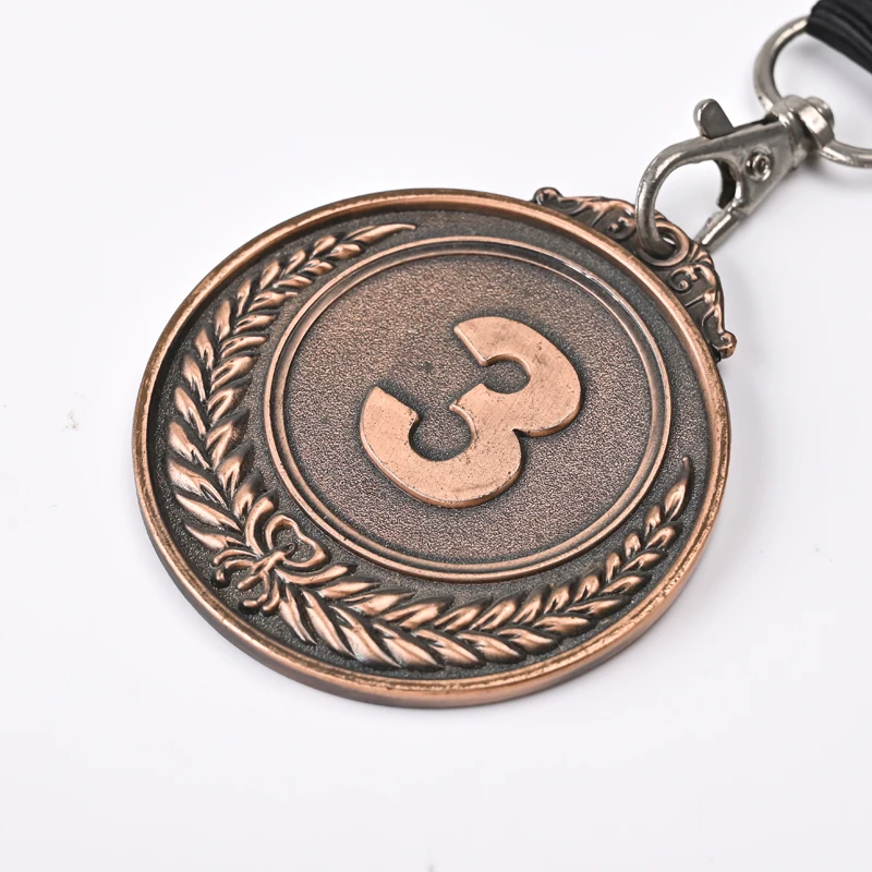 Personalized Zink Alloy Copper Plating Metal Craft Medal and Badge souvenir Gift Exquisite custom-made Engraving Medal