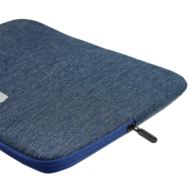 Multi-Size 12/13/15/13.3 inch With Your Logo Custom Unisex Nevy Blue Laptop Sleeve Bag for Ipad