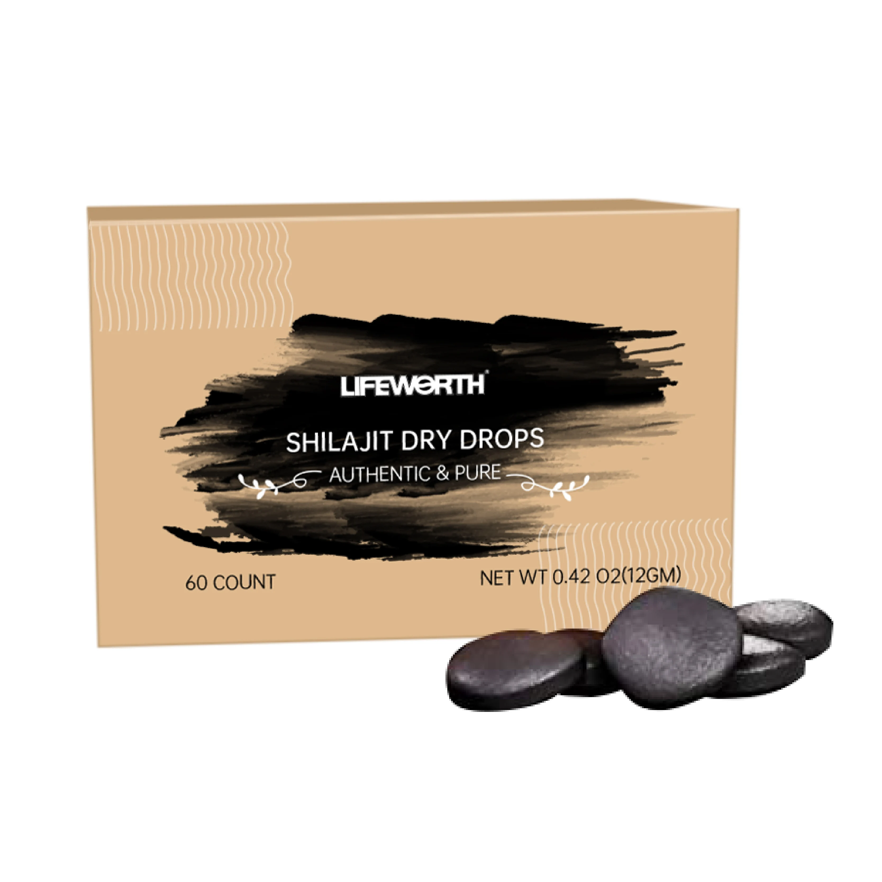 lifeworth private label trace mineral with magnesium salt Rich Humic Fulvic Acid  extract shilajit resin capsules