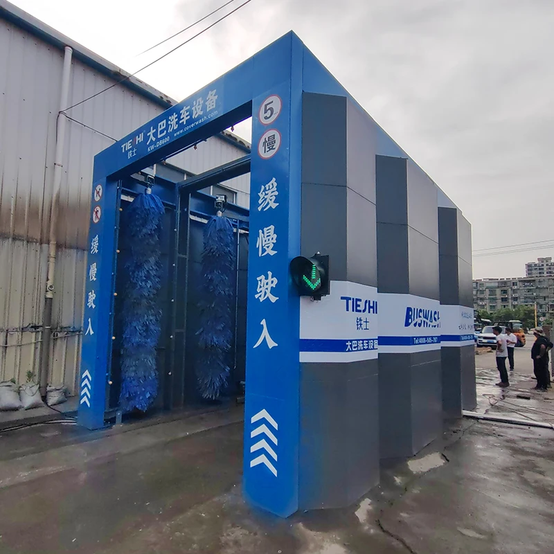 Manufacturers Custom Mesin Cuci Mobil Truck Wash Fully Automatic Bus Body Automatic Tunnel Wash Bus And Truck Washing Machine