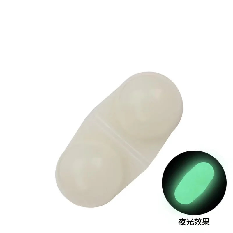 NT-double   Double Rattle Sea Fishing Rig Beads Fishing Lure Noise Rig Lure Making Beads Bell