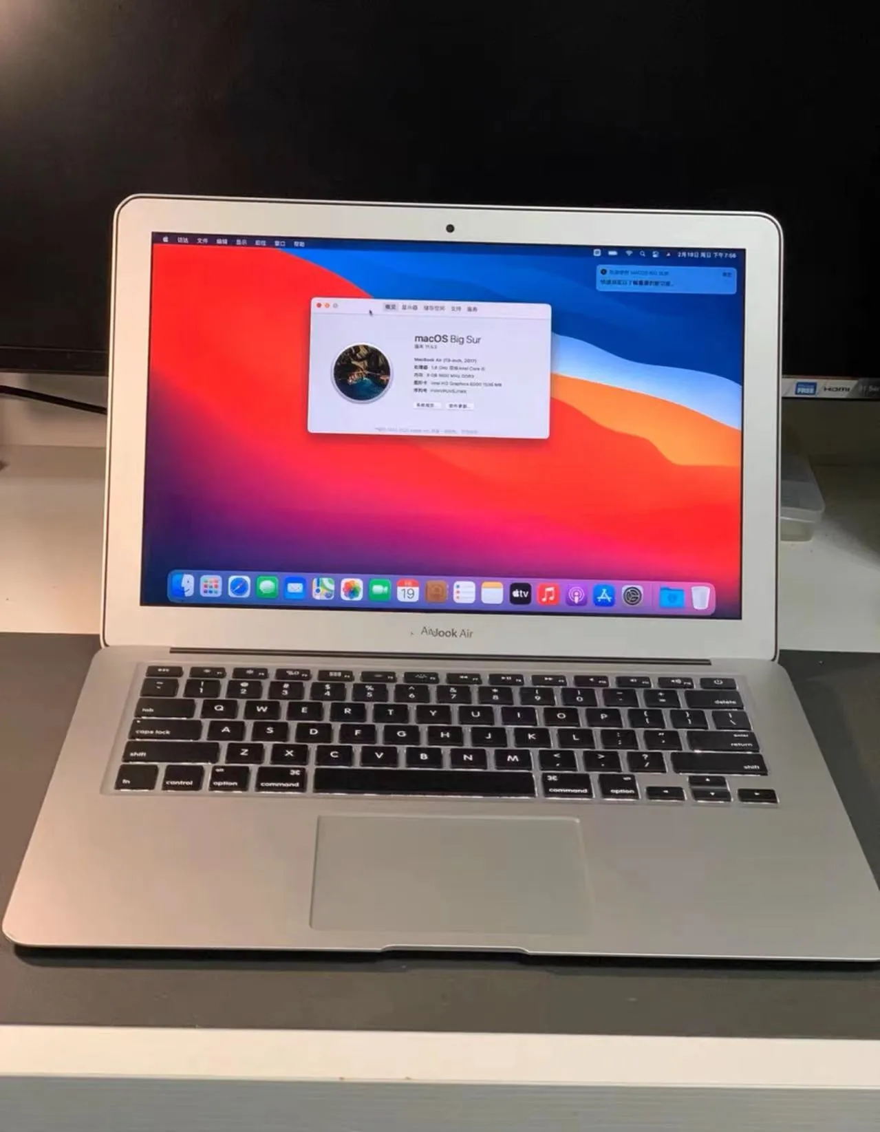 Used for Mac Book Air 2017 Laptop 13.3 inch Core I5-5350 8+128G Silver