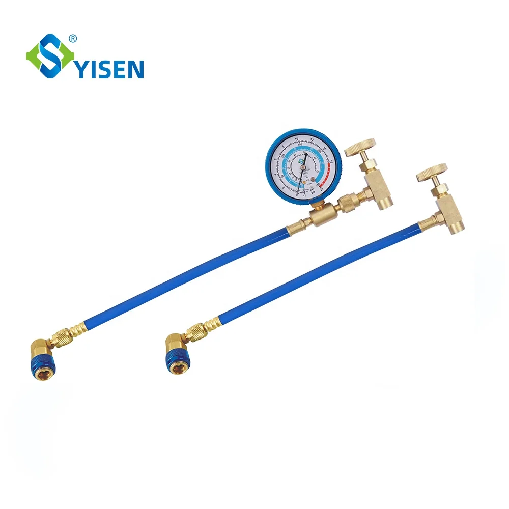 High quality 63mm stainless steel glycerine high low refrigerant pressure gauge