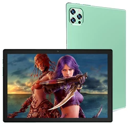 128G Tablet PC Android 12.0 10 Inch Octa Core Dual Sim Card GPS Business Students Education Home Use Children Tablet