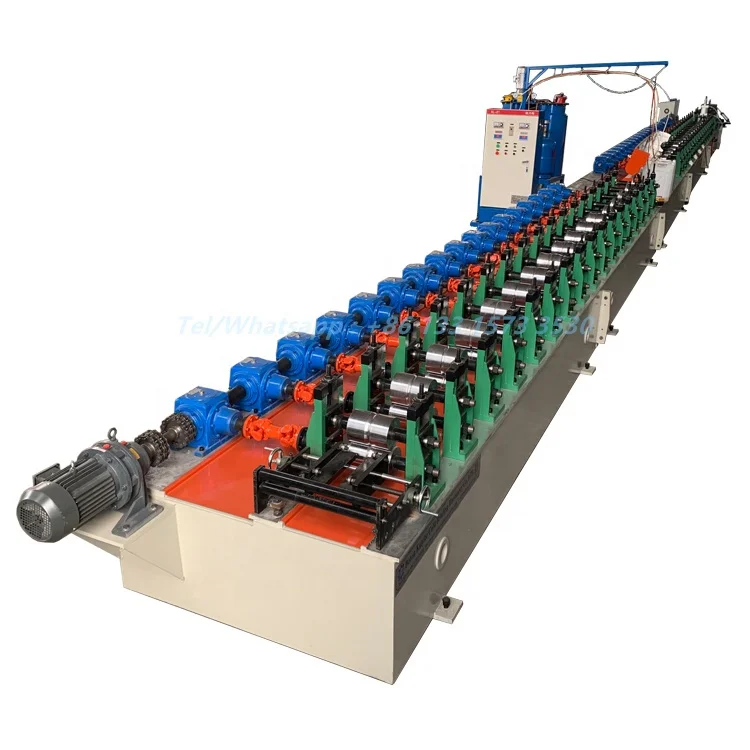 High Productivity  Roller Door Aluminum Window Shutter Pu Foam Roll Forming Machine