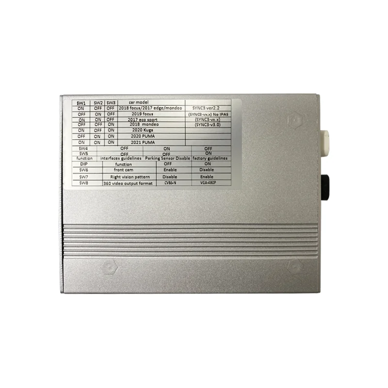 Rearview Camera Interface adapter For Ford SYNC3 Edge EcoSport Focus Kuga Mondeo PUMA with parking guidelines r Reversing Module