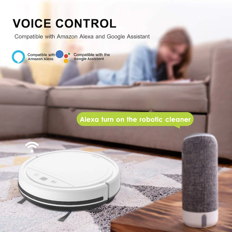 2024 Smart Route Planning Sweeper robot  APP Wifi Alexa voice Control 2500Pa strong Suction vacuum robot cleaner