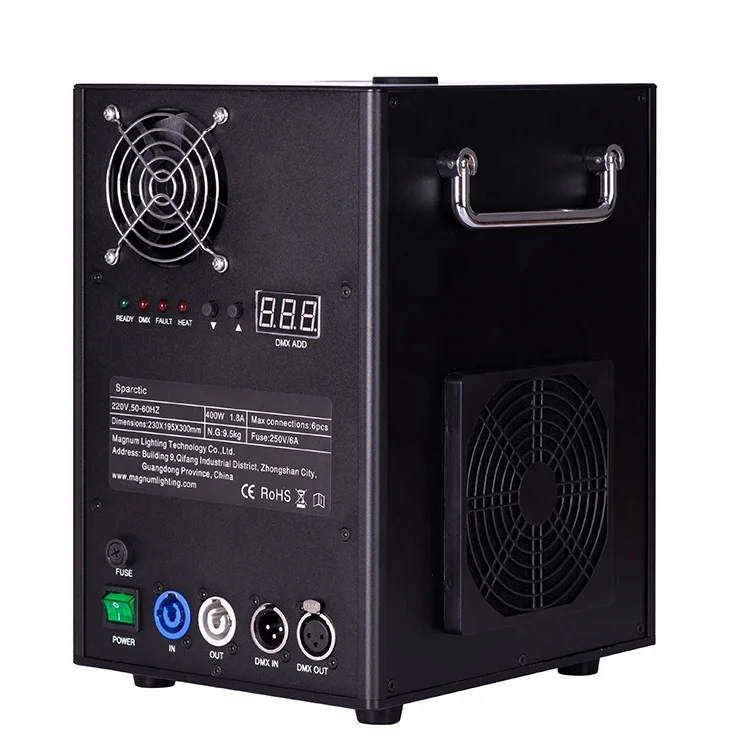 Stage Effect Fireworks Cold Pyro Fountain Machine DMX Spray Flame dmx stage cold spark fountain machine