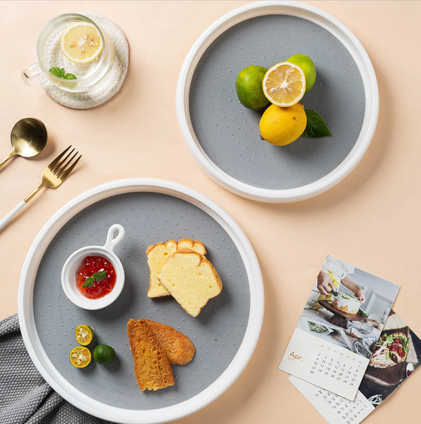 Витрина для суеты белый серый спиннинг 2 пакета не скользящая ленивая Susan поворотный шкаф Органайзер-360 градусов вращающаяся стойка для специй