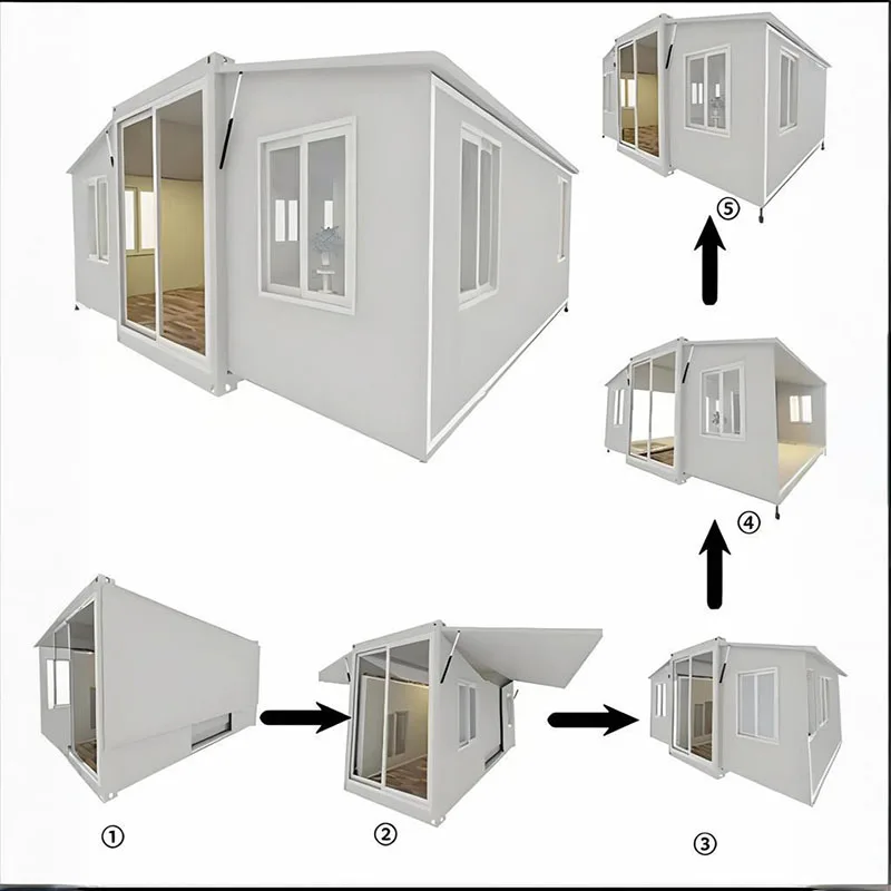 New Zealand Australian Design Modular Prefab Prefabricated House Living Container House for Home and Office