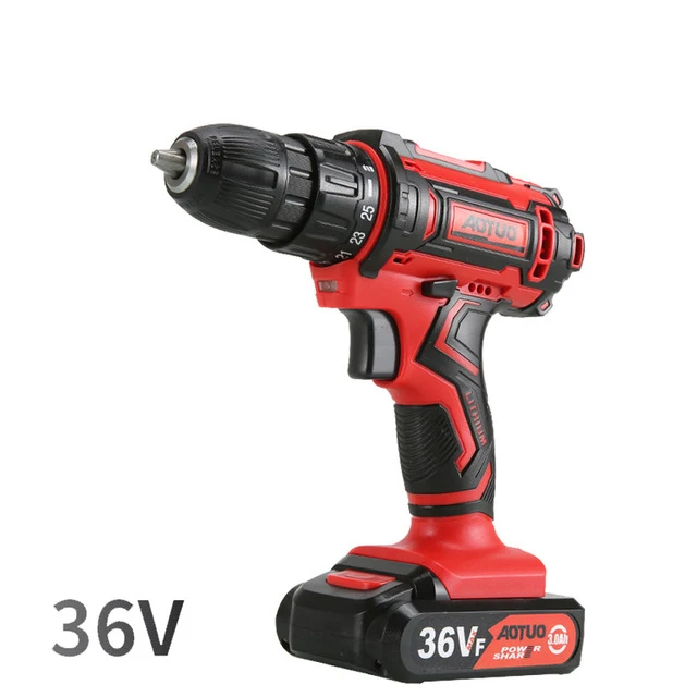 
Portable Cordless Screwdrivers Tool Set Machine Impact Screwdriver And Drill 