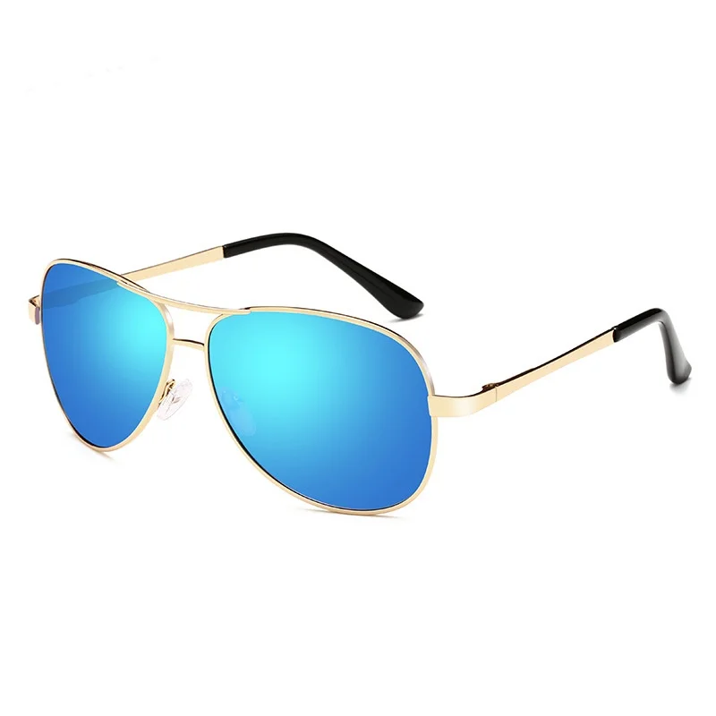 Hot sale pilot sun glasses polarized photochromic lens men sunglasses