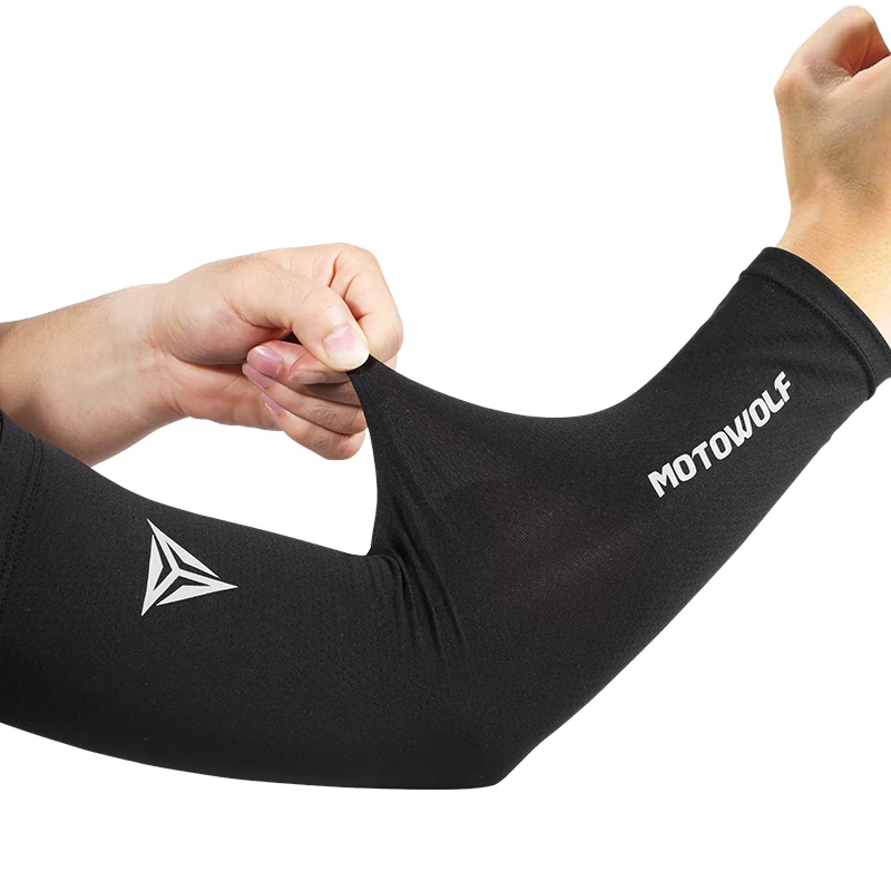 Motowolf Sun Protection Gleeve Icy Cool Breathable Arm Sleeve for Cycling Motorcycle