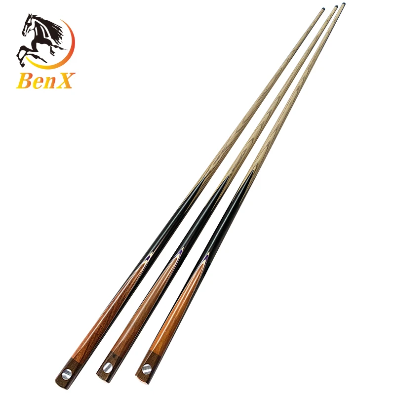 H-11 One piece style  Pool cues Snooker cue Solid wood factory price Billiard Cues