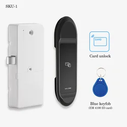 Wholesale Smart RFID Card Cabinet Lock Electronic Keyless Gym Locker Lock For Drawer