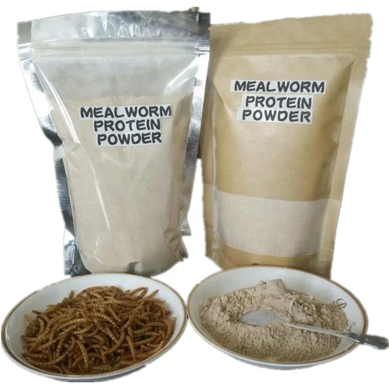 Protein powder  feed additives  mealworm powder food additive insect protein insect powder insect flour