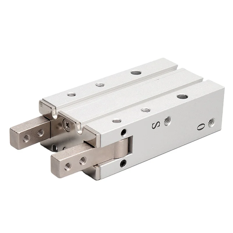 Mhy2 series aluminum pneumatic air piston finger cylinder actuator double acting 10D 16D 20D 25D 180 Degree