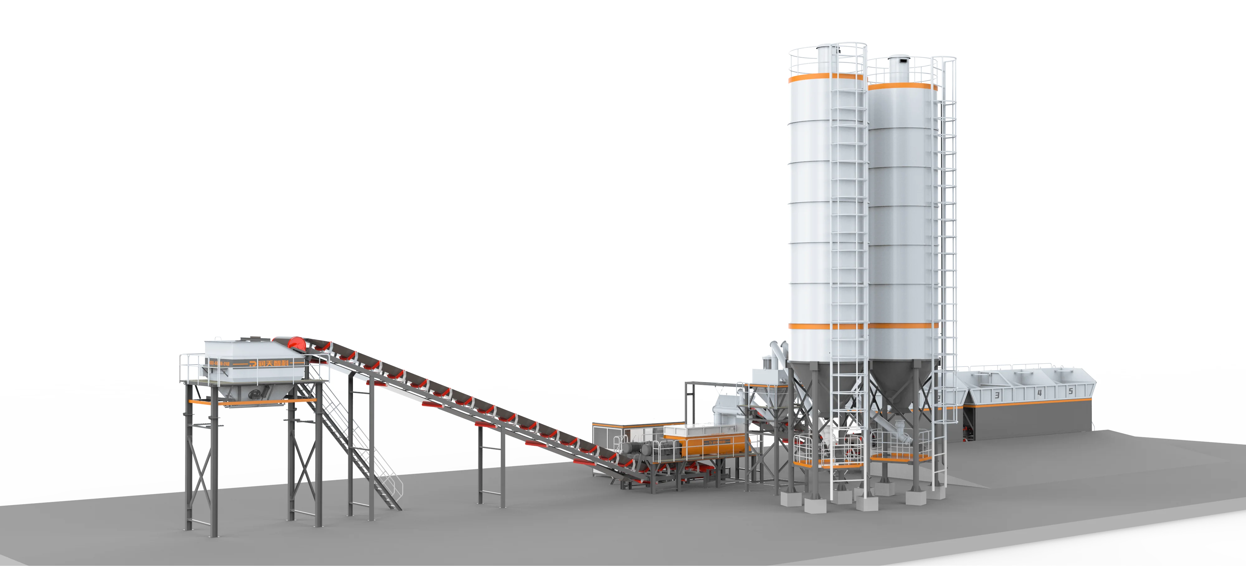 Stable Soil Mixing Plant Concrete Mixing Plant Concrete Mixer Plant