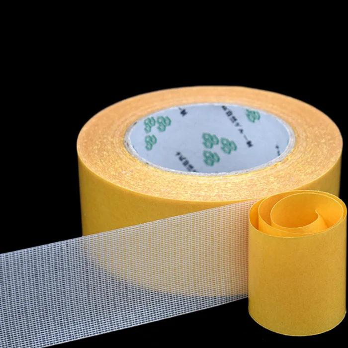 Double sided adhesive tape cloth tape carpet gripper strong mesh tape