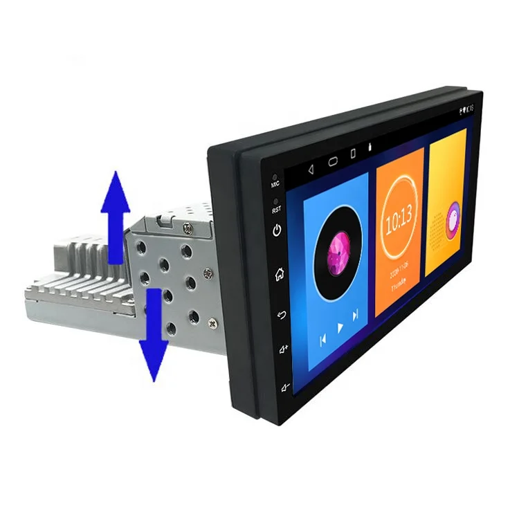 
Universal 7 Inch 1+16G Gps Bt Wifi 1 Din Capacitance Touch Screen Single Din Android Multimedia Car Video Player 