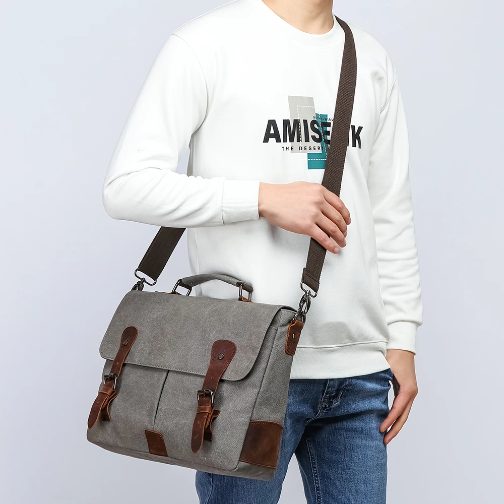 ZUOLUNDUO Wholesale new genuine leather duffel bag set traveling leather bags set