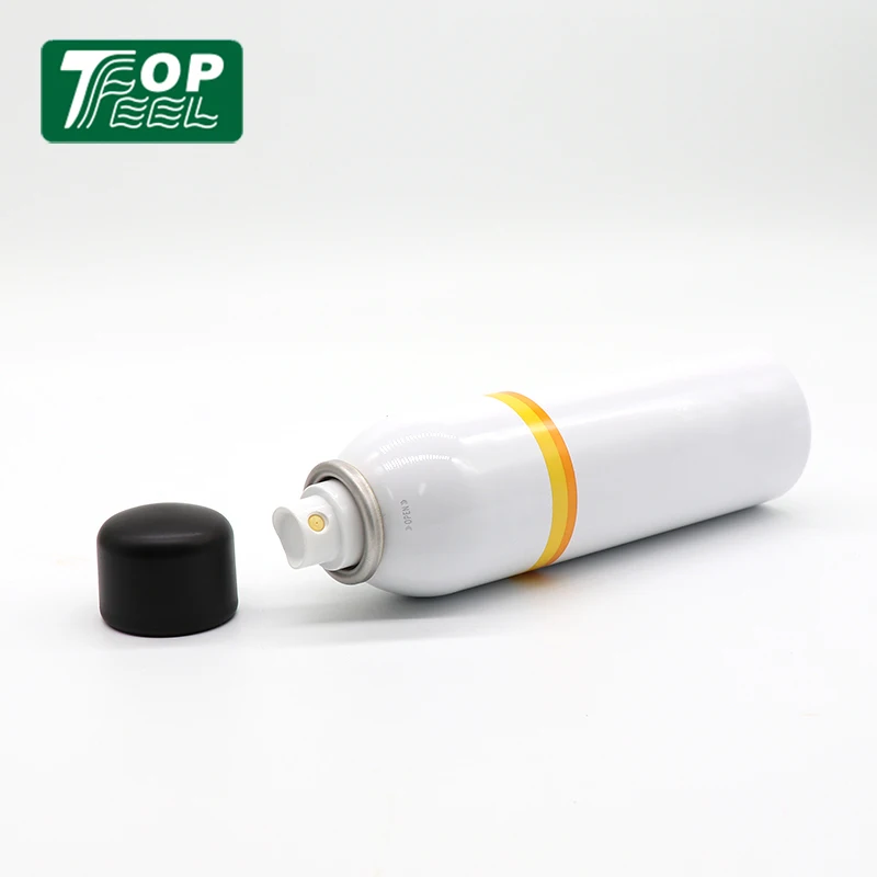 High Quality Factory Customized 250ML White Aluminum Mist Spray Pump Bottle