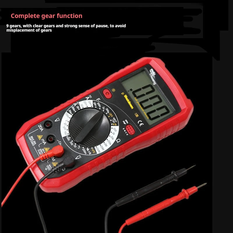 Digital Analog Multimeter Tester Digital Multimeter Professional Voltage Current Resistance
