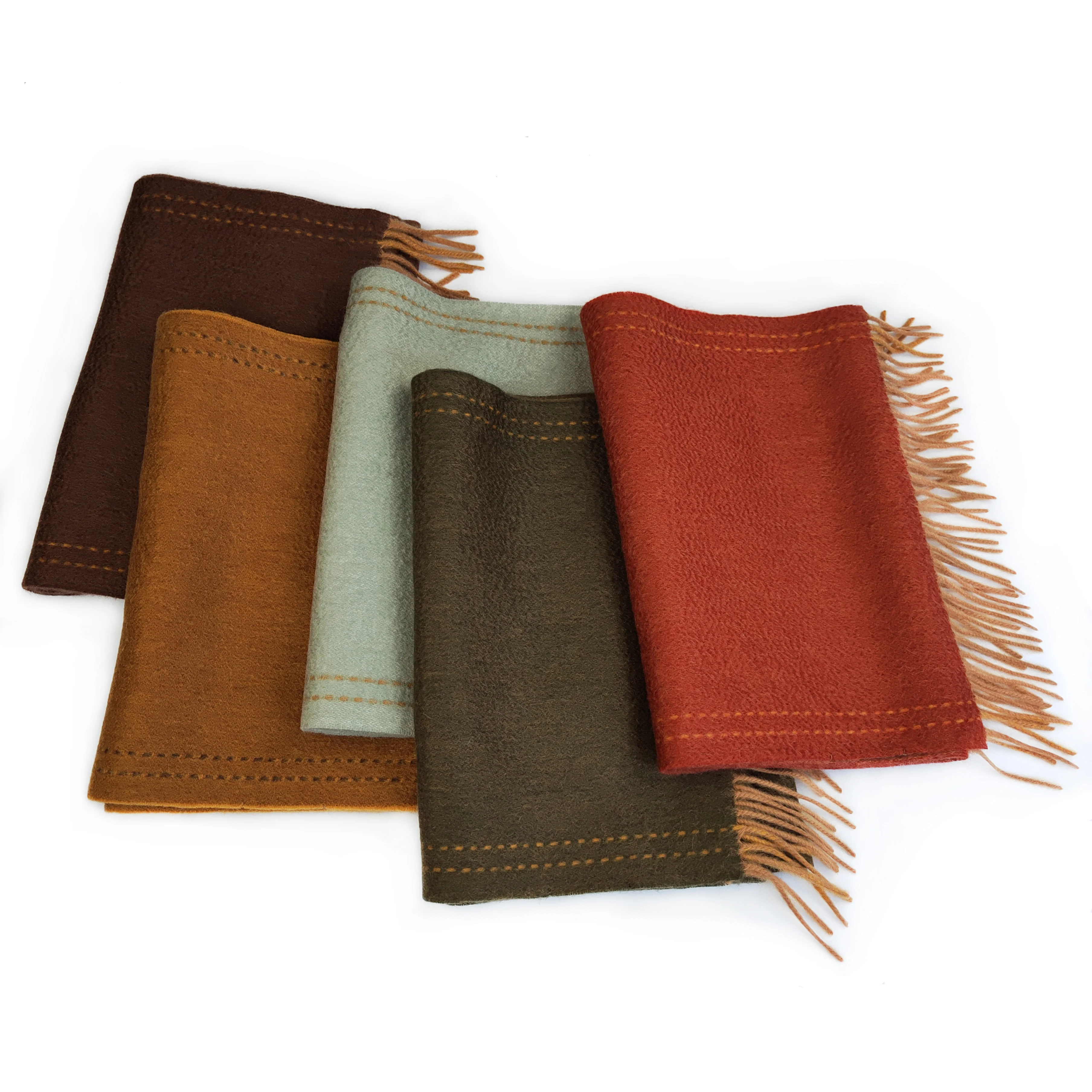 Inner Mongolia Cashmere Winter Couples Women Men Double Side Two tone Thick 100% cashmere scarf for men