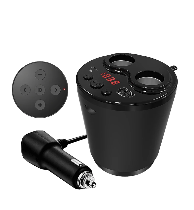 GXYKIT G63 PD 25W Fast Charge Car Wireless Remote Control Cigarette Lighter Socket Adapter