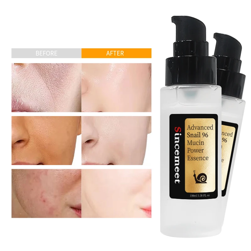 Original Snail Mucin 96% Essence Repairing Snail Cream Moisturizing Anti Aging Cream Snail Serum