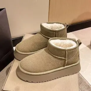 Wholesale Oem Custom Outdoor Warm Waterproof Casual Shoes Snow Boots for Women
