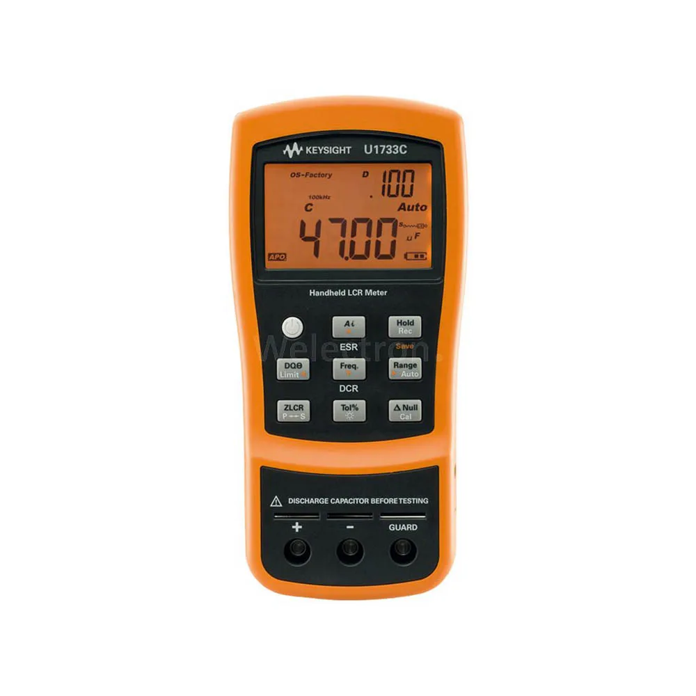 Original and New Keysight Handheld LCR Meter U1733C In Stock
