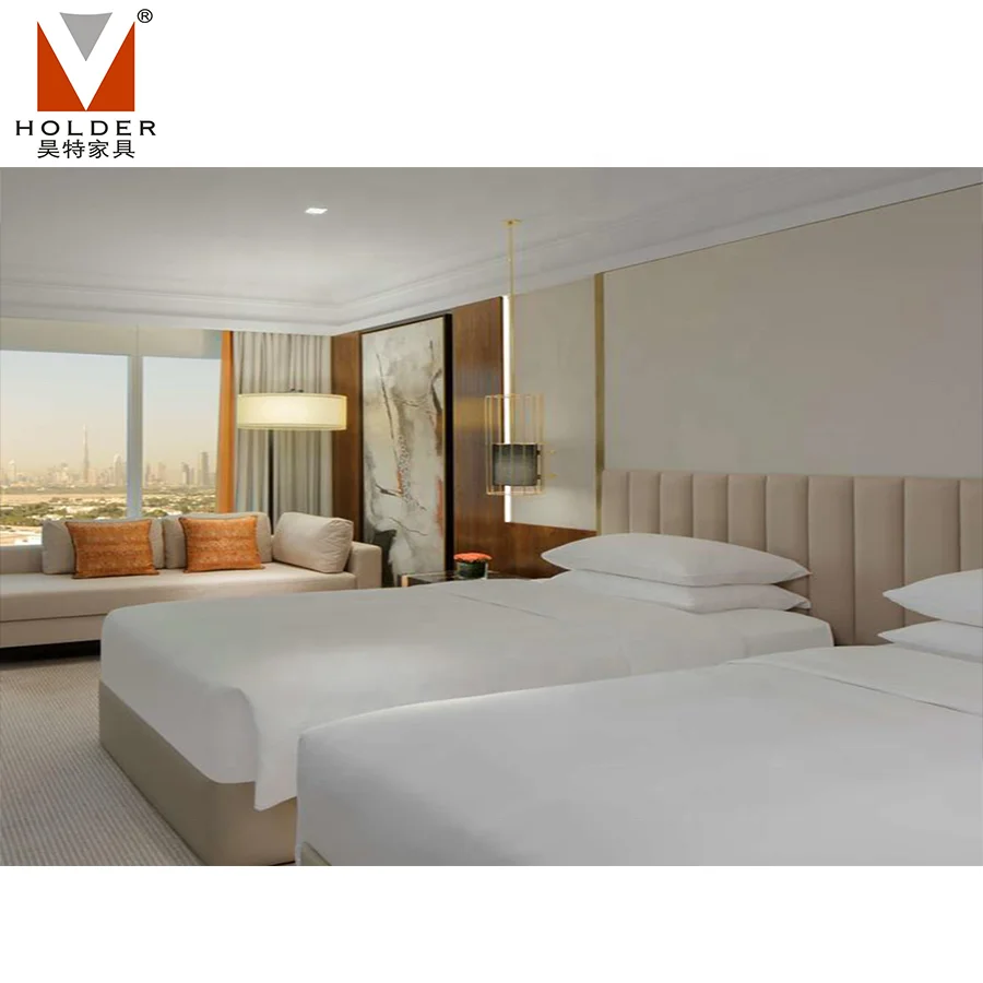 HDB-14 Hotel Furniture Living Room Furniture Modern Hotel Business Suite Bedroom Furniture