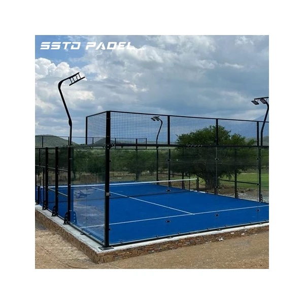 SSTD Padel Court Outdoor Factory Paddle Tennis Courts Cancha de Padel Panoramic Hot-Dip Galvanized Padel Court Manufacturer