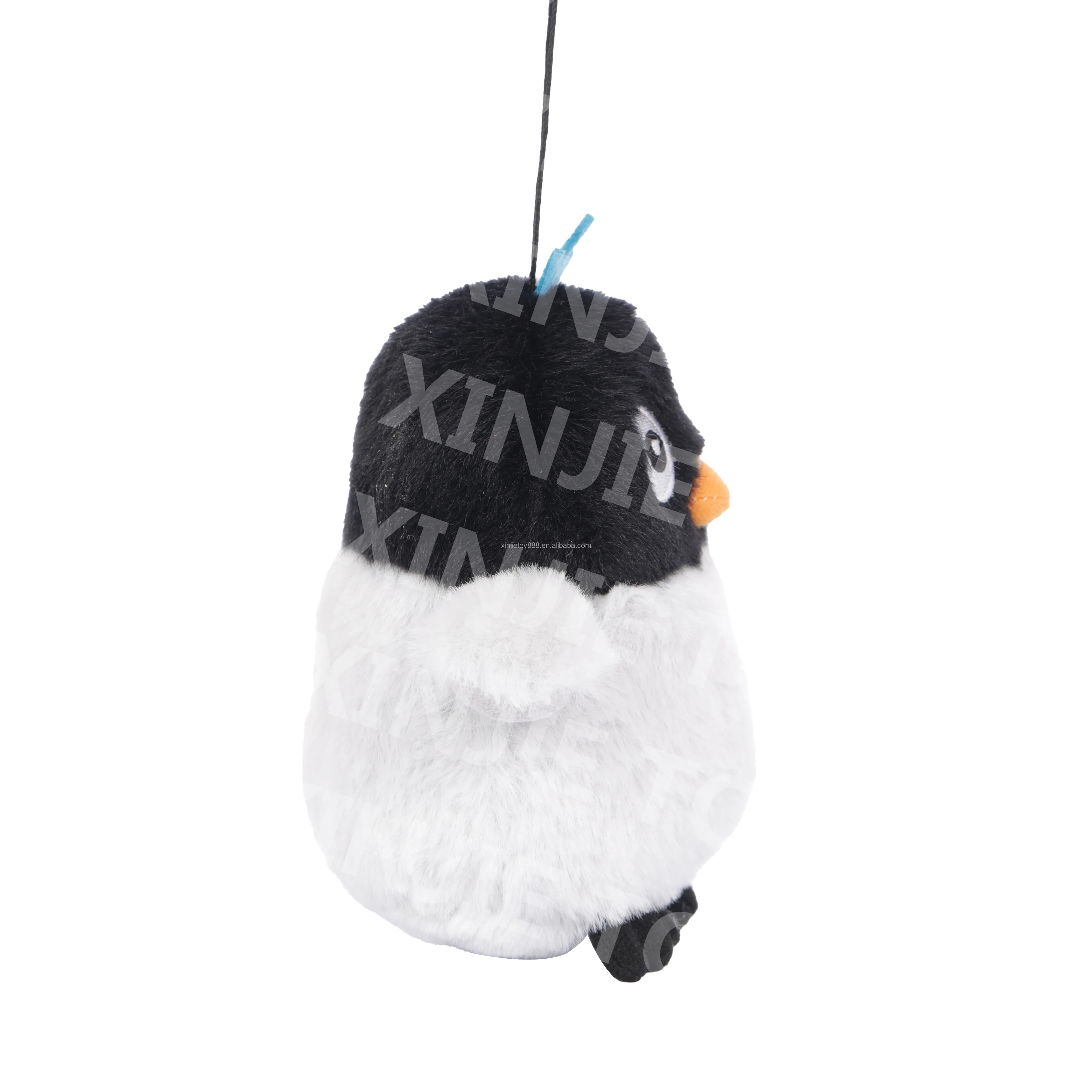 Custom-made Big Eyes Penguin Stuffed Pendants 18 cm Total Height Plush Pendant Cartoon Soft Toy