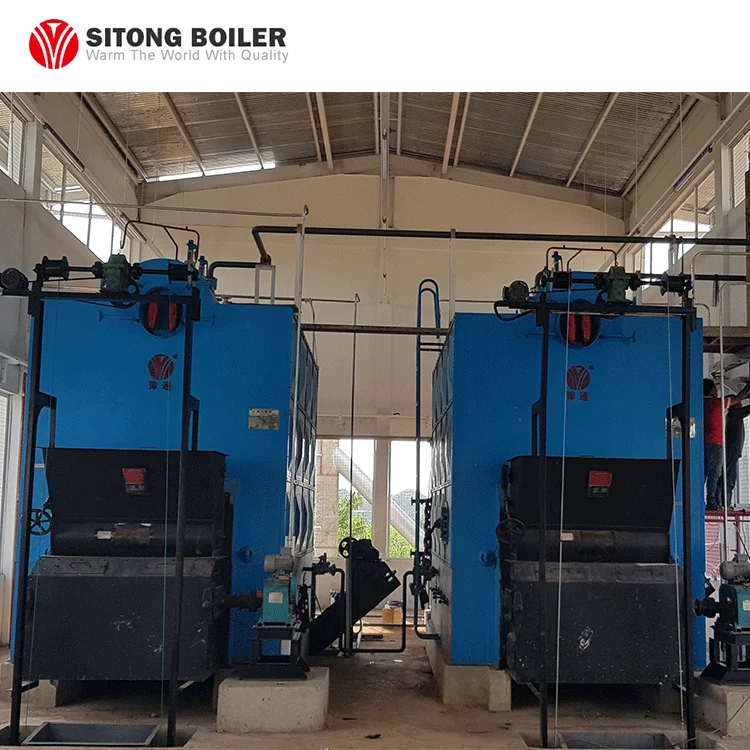 Produce 20000 kg/h Steam SZL Series Coal Fired Chain Grate Stoker Boiler