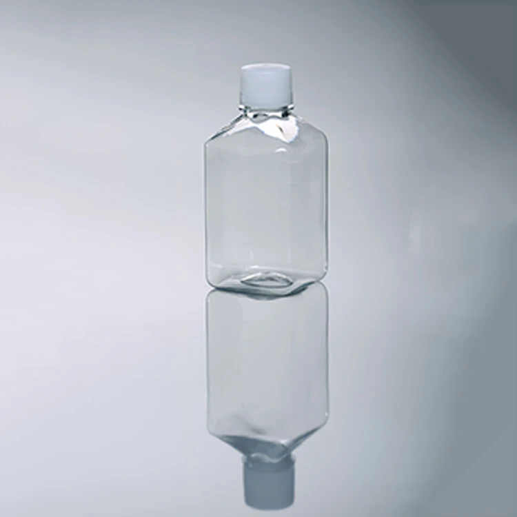 Disposable Sterilized plastic sample laboratory plastic bottle 500ml