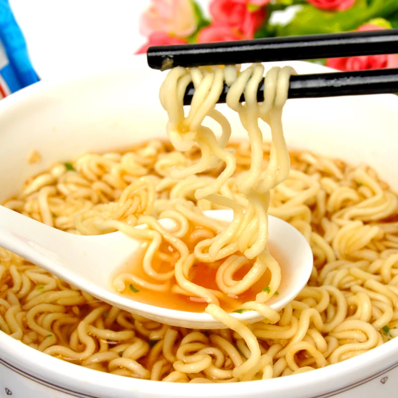 Wholesale Food Organic Instant Noodles Ramen Noodle Whole Box Of Seafood Instant Noodles