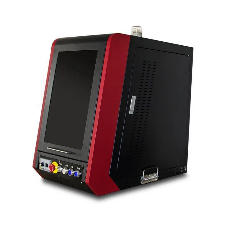 Multi functional 100W Mopa Fiber Laser engraver for Jewelry Engraving Name Necklace Gold Cutting Machine
