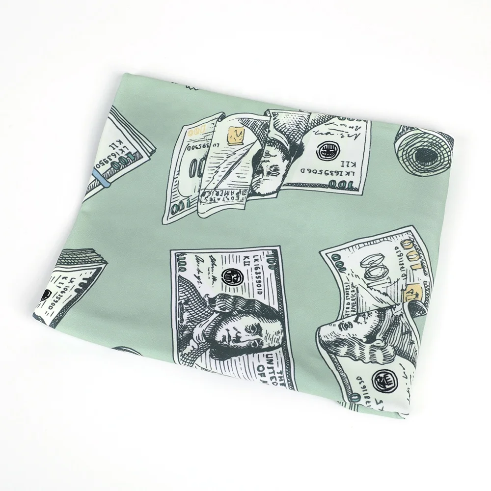 digital print double brushed poly DBP dress material polyester baby jersey fabric