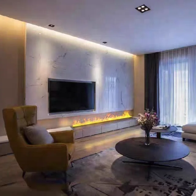 Home simulation flame fireplace decoration with no heat water vapor fireplace a generation of international