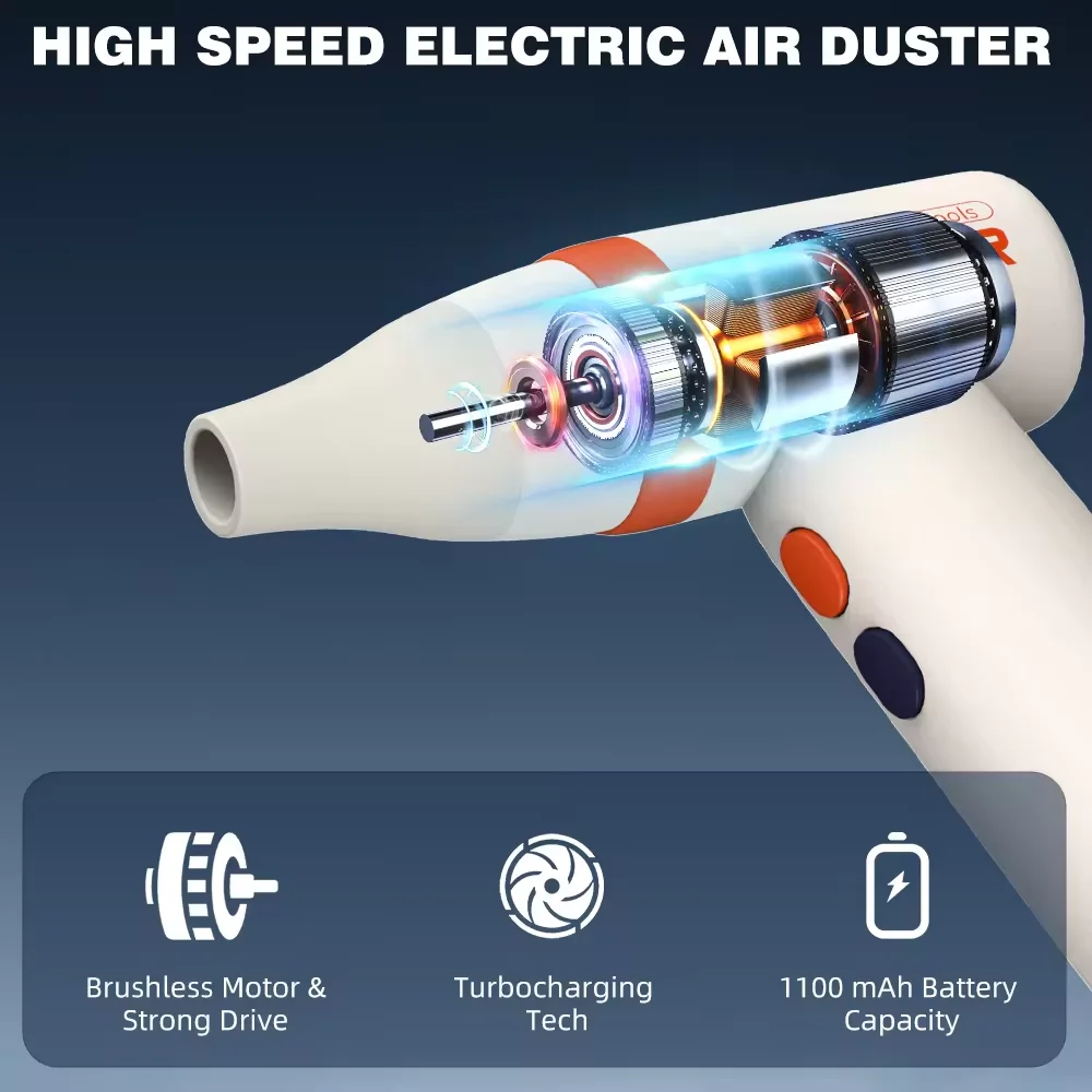 Mini Turbo Fan Oem Odm Production Factory Manufacturers Wireless High-Speed Hair Dryer Durable Portable Cordless Turbo Car Fan