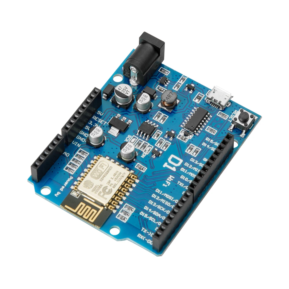 Arduino ESP-12E WeMos D1 UNO R3 CH340 CH340G WiFi Development Board Based ESP8266 Shield Smart Electronic PCB Module