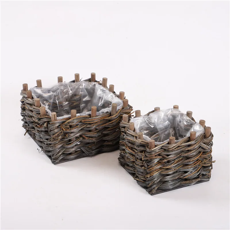
Wicker Plant Basket 