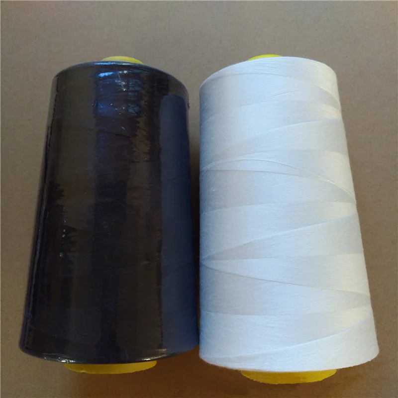 Custom colors overlock thread 100% polyester 40S/2 clothing top stitching sewing threads for home sewing machine