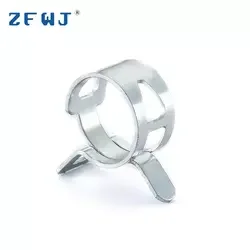 Stainless steel plated zinc car spring lock pipe hose clamp