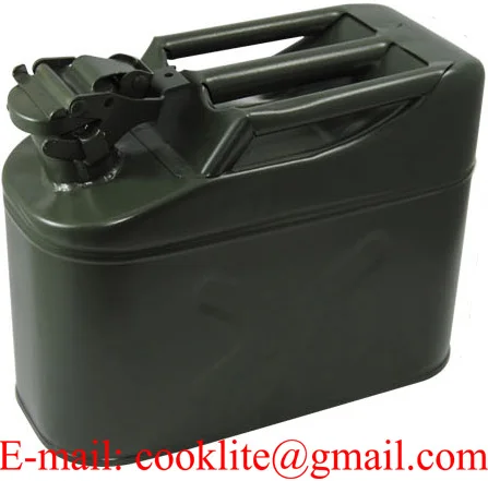 Metal Benzin Bidonu / Jerry-Can Mazot-Benzin Bidonu ( 5L/10L/20L )