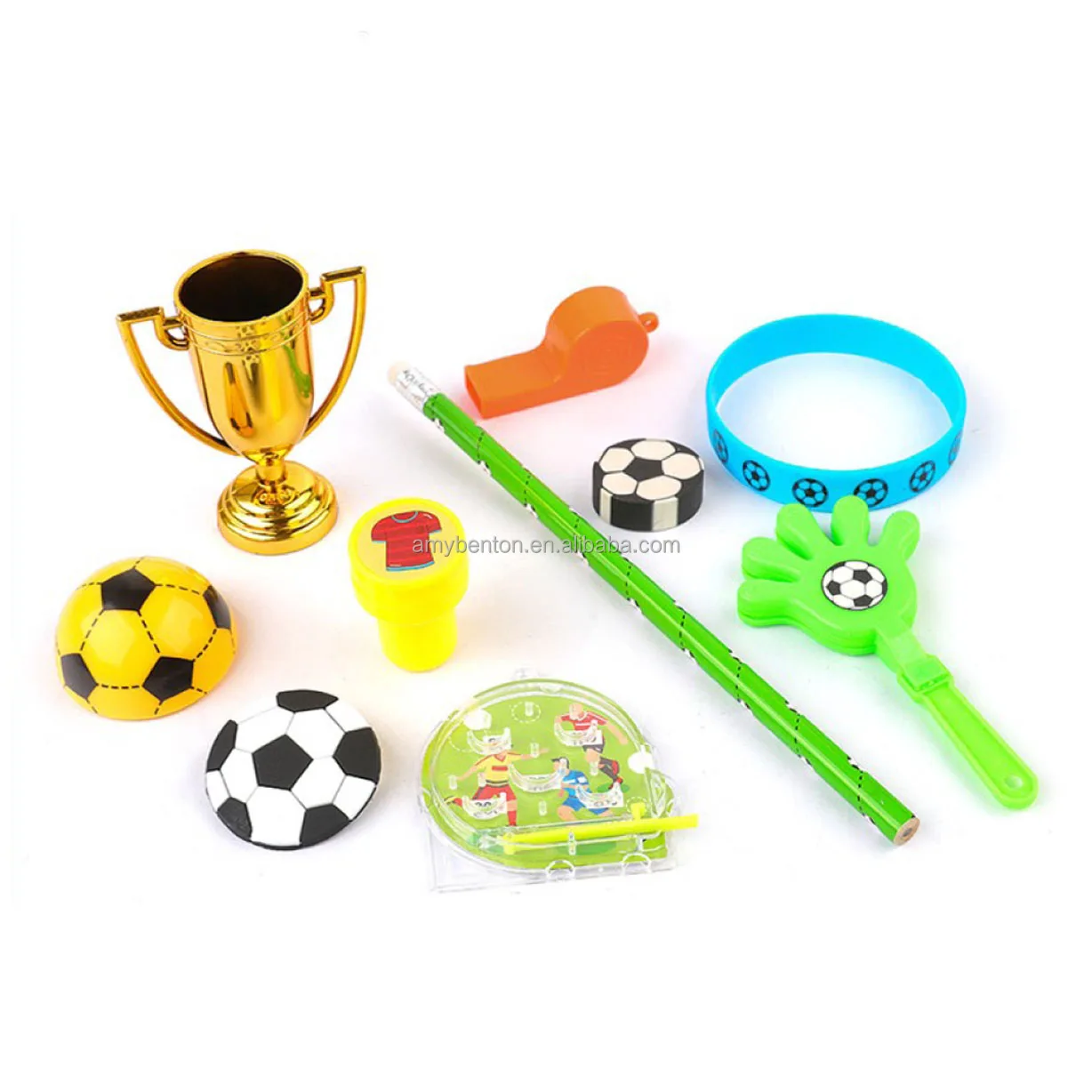 Soccer gift set  Children Soccer Custom Party Favors Assorted Set Goodie Bag Stuffers Mini Gift Bag Soccer Promotion Gift