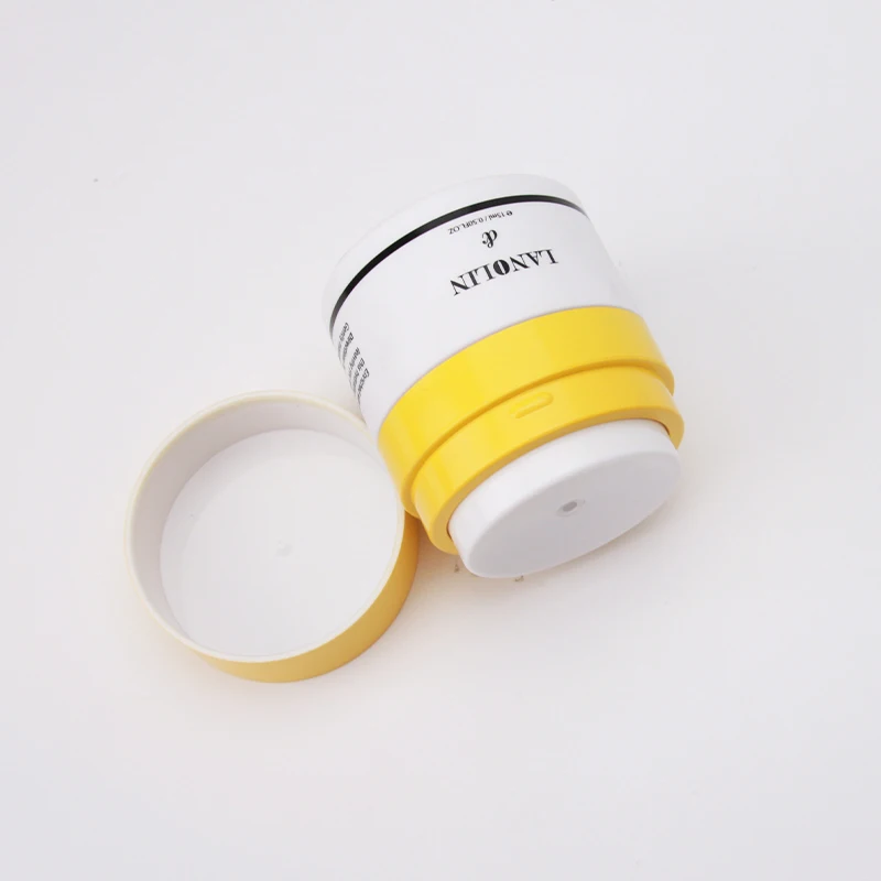 Cosmetic Airless Plastic Jar with 50ml and Plastic Set With Customer Design for Plastic Airless Lotion Bottle Double-wall