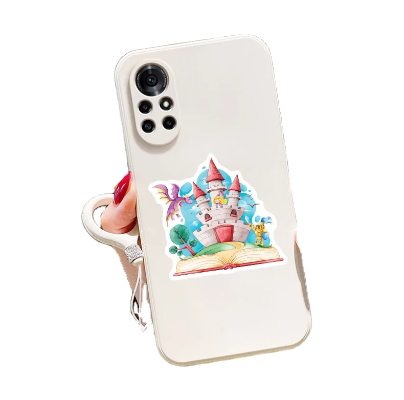 50PCS/Bag High Quality Hot Sale Cute Sticker for Girl Skateboard Luggage DIY Phone Bike Graffiti Princess Stickers